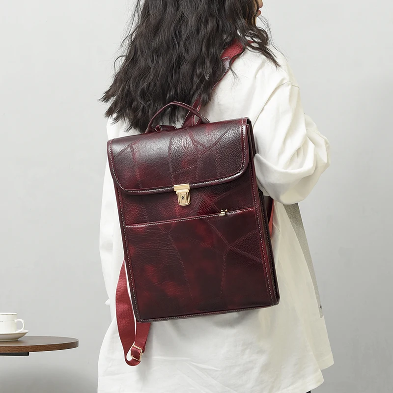 Waterproof PU laptop bag Fashion Multifunction backpacks girl school bag Shoulder Bag Travel Messenger Pack Chest Bag for girl
Waterproof PU laptop bag Fashion Multifunction backpacks girl school bag Shoulder Bag Travel Messenger Pack Chest Bag for girl