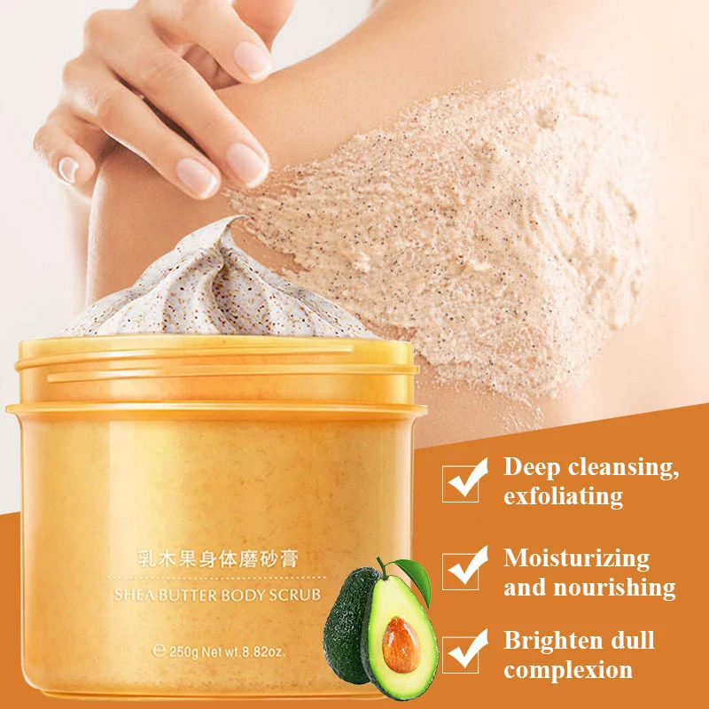 Body Scrub Deep Cleansing Moisturizing Brighten Exfoliate Anti-Acne Massage Cream Fine Particles Whitening Joints Skin Care 250g
Body Scrub Deep Cleansing Moisturizing Brighten Exfoliate Anti-Acne Massage Cream Fine Particles Whitening Joints Skin Care 250g