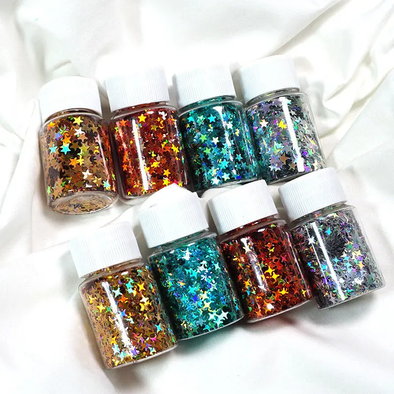 4mm Star Diy Sew Nail Sequin Mixed Holographic Laser Silver Glitter Sequins for Craft Nail Art Decor Pentagram Sequins
4mm Star Diy Sew Nail Sequin Mixed Holographic Laser Silver Glitter Sequins for Craft Nail Art Decor Pentagram Sequins