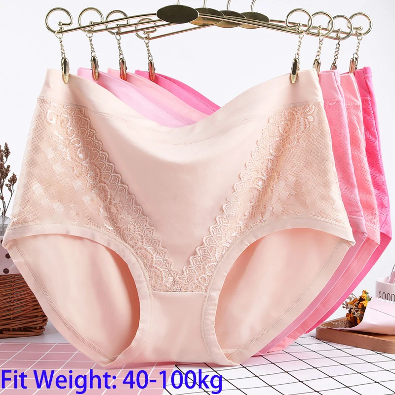 Cotton Panties Women Modal High Waist Underwear Sexy Lace Panties Large Size XXXL Soft Comfortable Hip Lifing Underpants
Cotton Panties Women Modal High Waist Underwear Sexy Lace Panties Large Size XXXL Soft Comfortable Hip Lifing Underpants