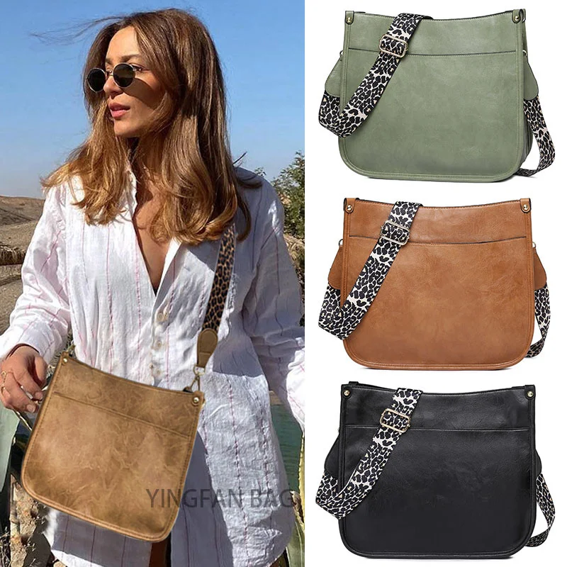 Vintage Wide Leopard Shoulder Strap Handbags Women Bags Luxury Designer Leather Crossbody Bag Shoulder Bag Women Accessories
Vintage Wide Leopard Shoulder Strap Handbags Women Bags Luxury Designer Leather Crossbody Bag Shoulder Bag Women Accessories