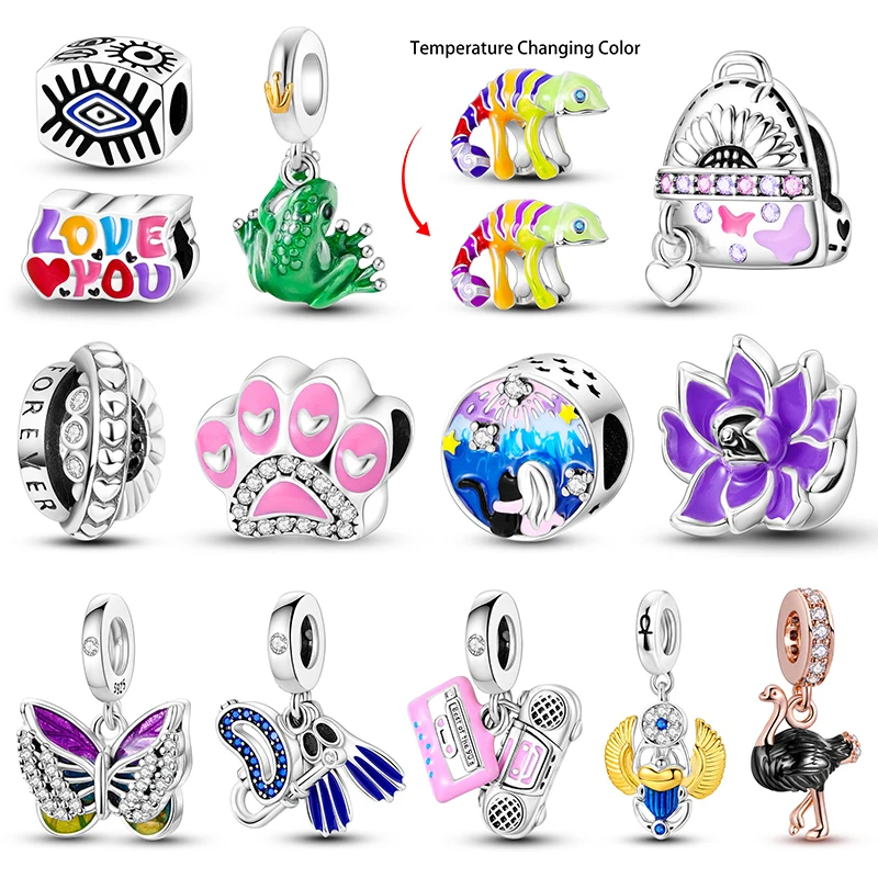 Charms 925 Original Color Animal Shape Bead 2023 New Fit Pandora Bracelet Necklace Women Sterling Silver 925 DIY Pendant Jewelry
Charms 925 Original Color Animal Shape Bead 2023 New Fit Pandora Bracelet Necklace Women Sterling Silver 925 DIY Pendant Jewelry