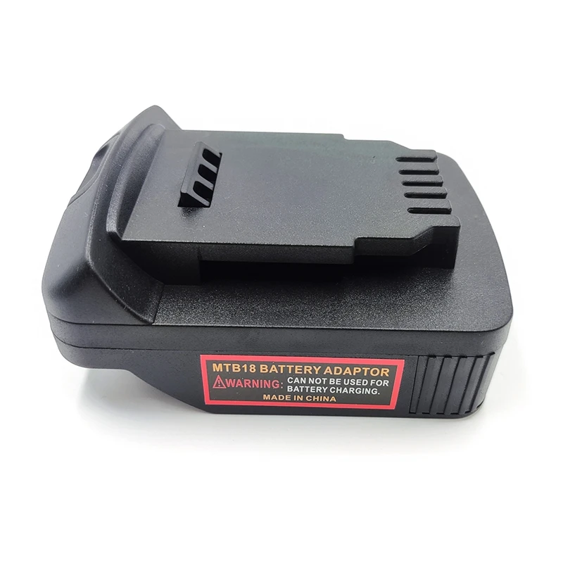 MTB18 Battery Convertor Adapter for Metabo 18V Lithium Battery to for Dewalt 18V/20V Lithium Battery Tool Converter
MTB18 Battery Convertor Adapter for Metabo 18V Lithium Battery to for Dewalt 18V/20V Lithium Battery Tool Converter