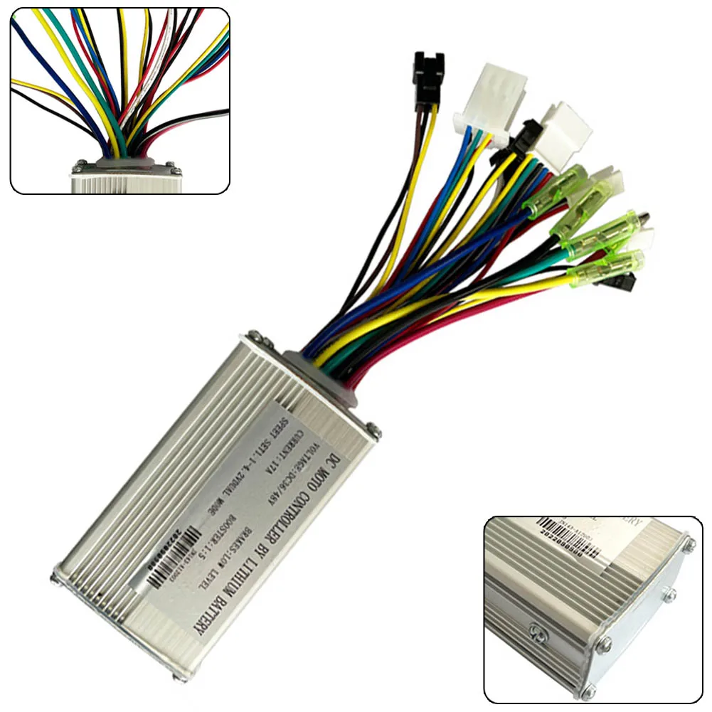 DC 24V/36V/48V Brushless Controller 17A For JN E-Bike MTB Sine Wave 250/350W SM 3 Mode Controller Lithium Battery Modified Kit
DC 24V/36V/48V Brushless Controller 17A For JN E-Bike MTB Sine Wave 250/350W SM 3 Mode Controller Lithium Battery Modified Kit