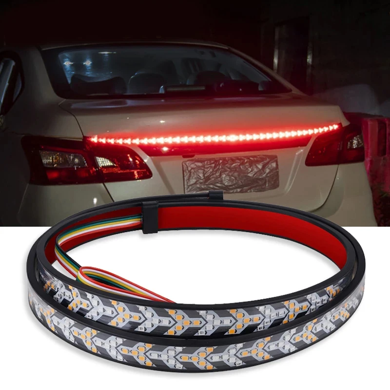 Car LED Tailgate Light Strips 12V/24V Flexible Driving Turn Signal Lamp Bar Car Daytime Running Lights For Truck Pickup Jeep SUV
Car LED Tailgate Light Strips 12V/24V Flexible Driving Turn Signal Lamp Bar Car Daytime Running Lights For Truck Pickup Jeep SUV