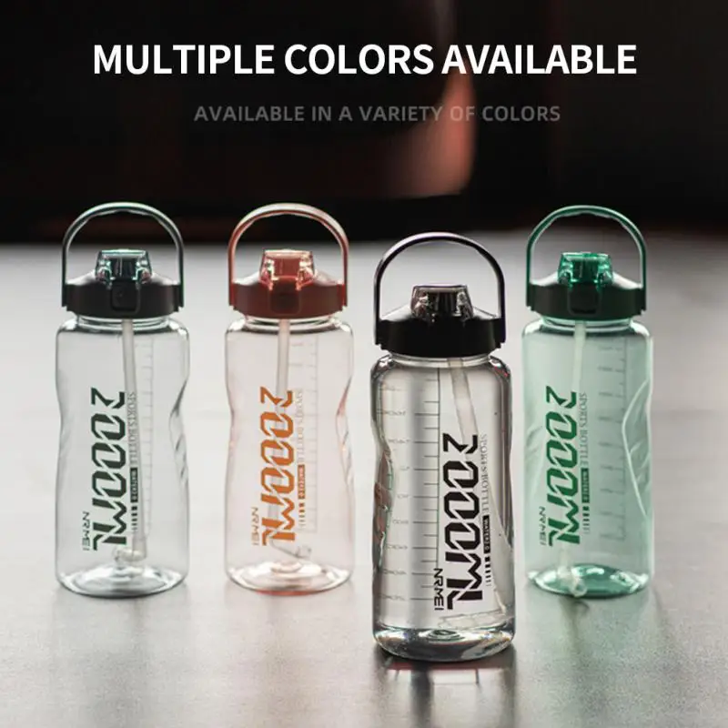 Пластиковая бутылка для воды большой емкости 2000 мл 
Пластиковая бутылка для воды большой емкости 2000 мл