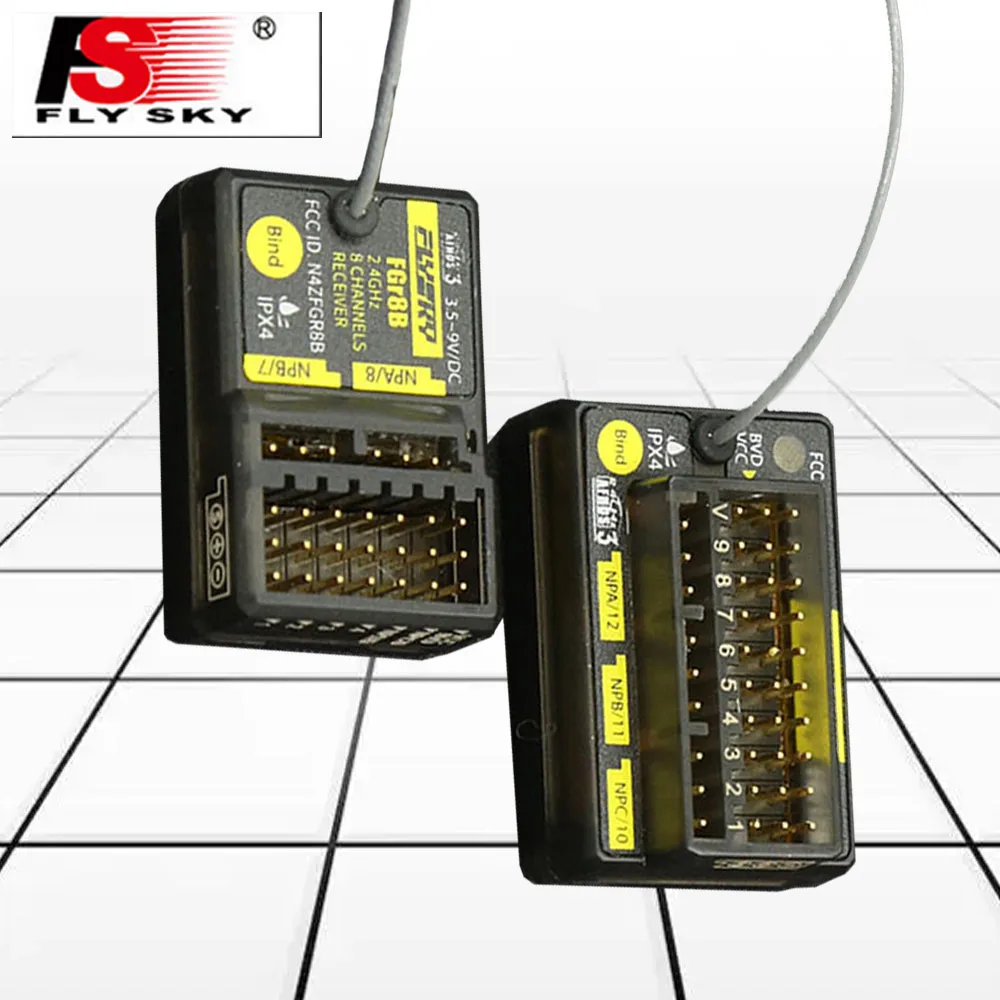 Flysky FGR8B FGR12B PWM PPM IBUS receiver 2.4 GHz 8/12CH for AFHDS3 transmitter for RC vehicles and ships
Flysky FGR8B FGR12B PWM PPM IBUS receiver 2.4 GHz 8/12CH for AFHDS3 transmitter for RC vehicles and ships