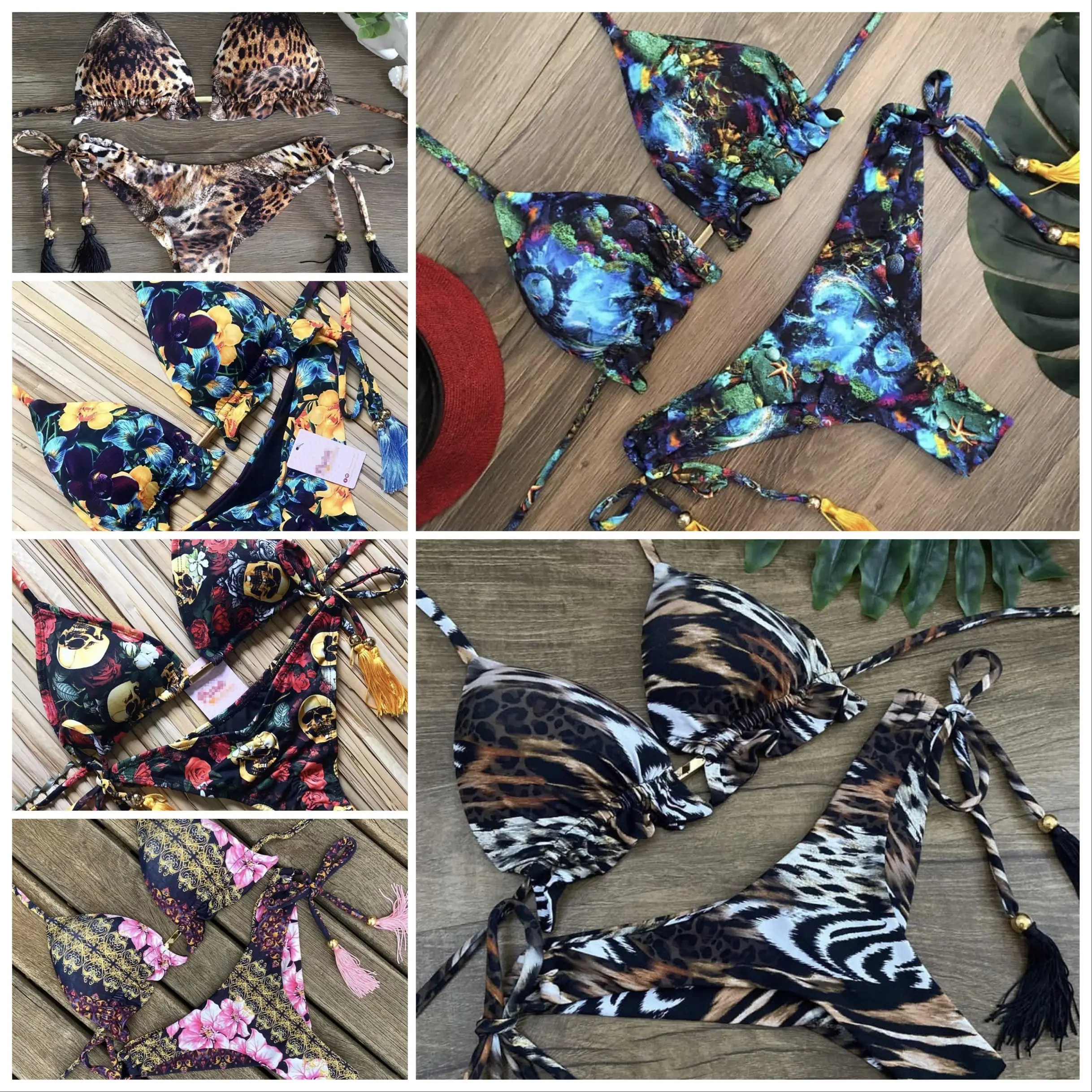 Dalan bathing suits woman Bohemian sexy bikini 2 piece set sports swimsuit Beach Dress exquisite Bathing Suit Printed
Dalan bathing suits woman Bohemian sexy bikini 2 piece set sports swimsuit Beach Dress exquisite Bathing Suit Printed