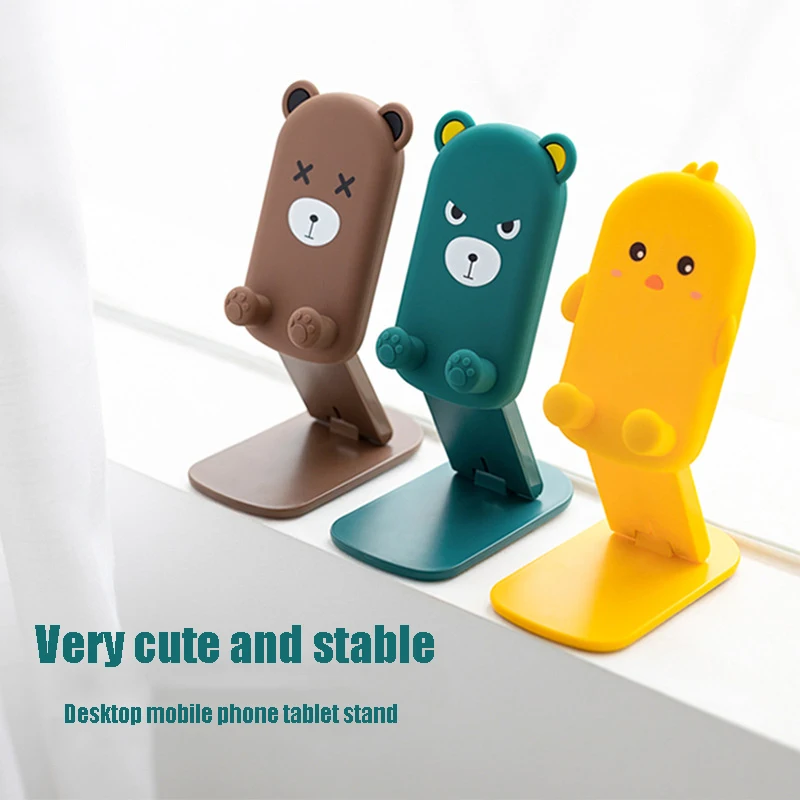 Cartoon animal bear-shaped adjustable portable lazy phone holder for iPhone iPad universal desktop tablet phone holder support
Cartoon animal bear-shaped adjustable portable lazy phone holder for iPhone iPad universal desktop tablet phone holder support