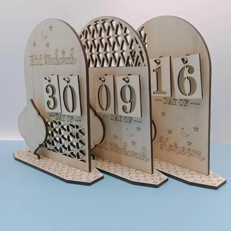 2023 New Ramadan Countdown Calendar DIY Eid Mubarak Ornament Wooden Ramadan Calendar Home Party Decoration Craft Ornament
2023 New Ramadan Countdown Calendar DIY Eid Mubarak Ornament Wooden Ramadan Calendar Home Party Decoration Craft Ornament
