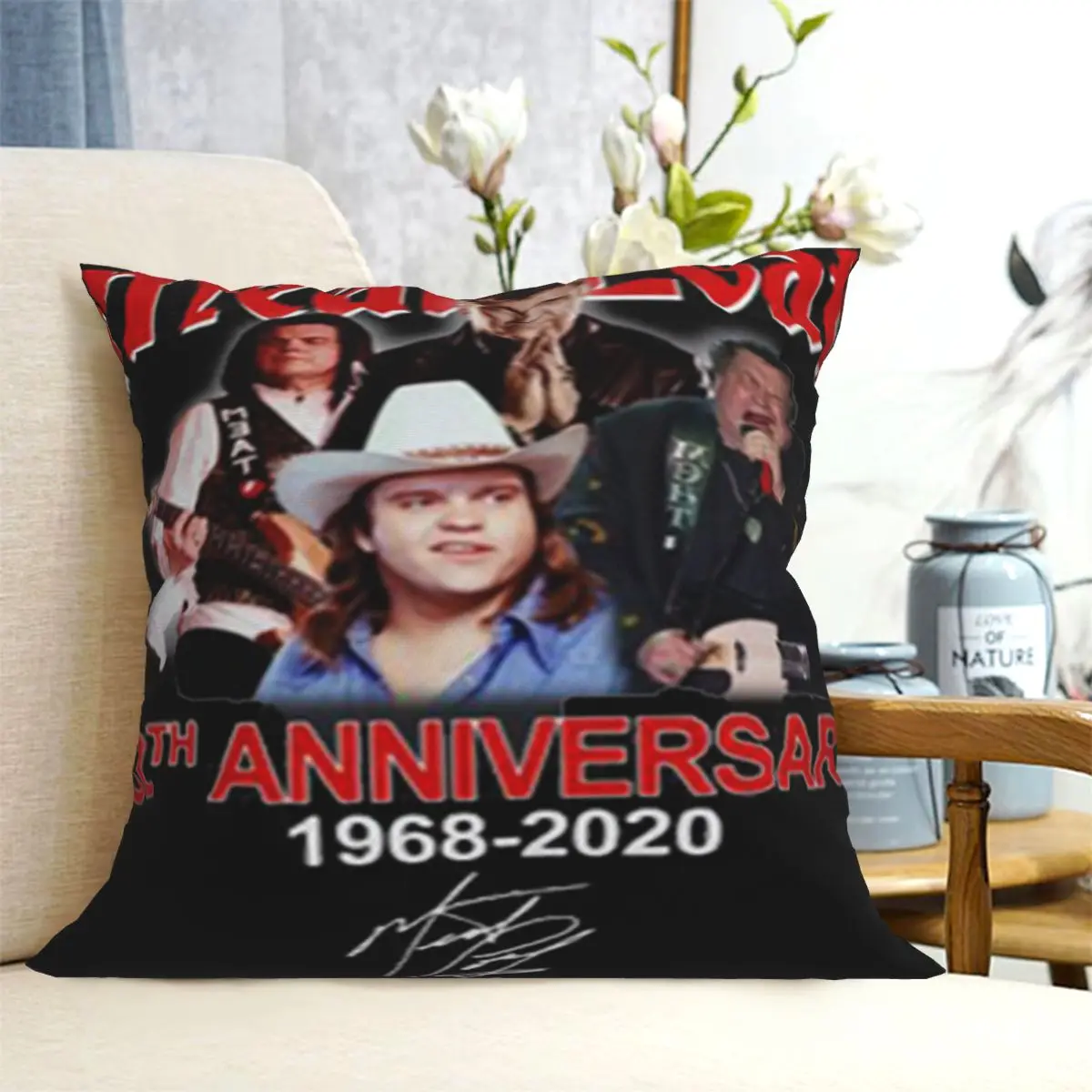 Meat Loaf Pillow Case Polyester Pattern Zipper Decorative Throw Pillow Cover Car Cushion Cover
Meat Loaf Pillow Case Polyester Pattern Zipper Decorative Throw Pillow Cover Car Cushion Cover