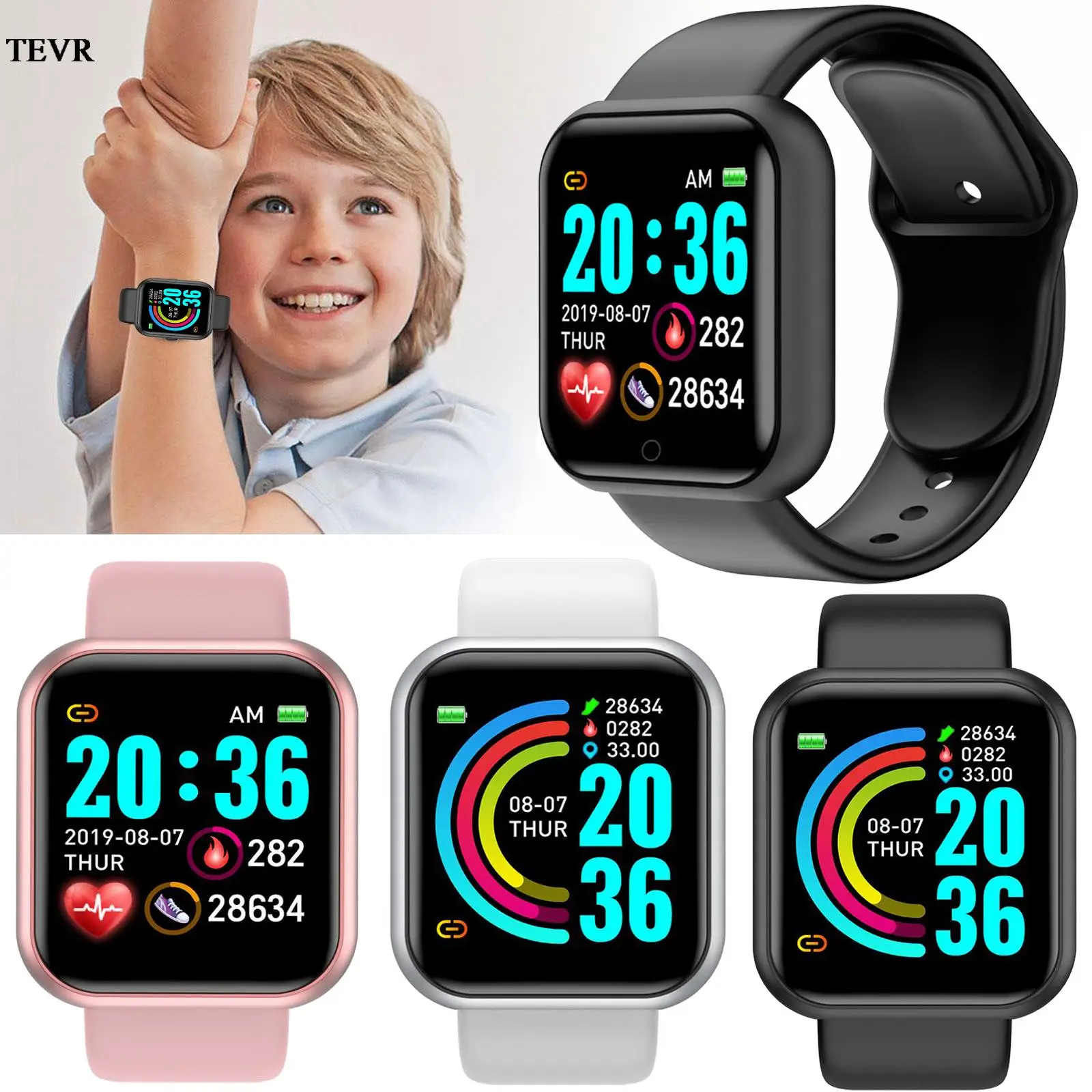 Y68 Smart Watch 2021 Ladies Men Fitness Tracker Heart Rate Sleep Monitoring Digital Watches Bracelet Smartwatch For Andriod Ios
Y68 Smart Watch 2021 Ladies Men Fitness Tracker Heart Rate Sleep Monitoring Digital Watches Bracelet Smartwatch For Andriod Ios