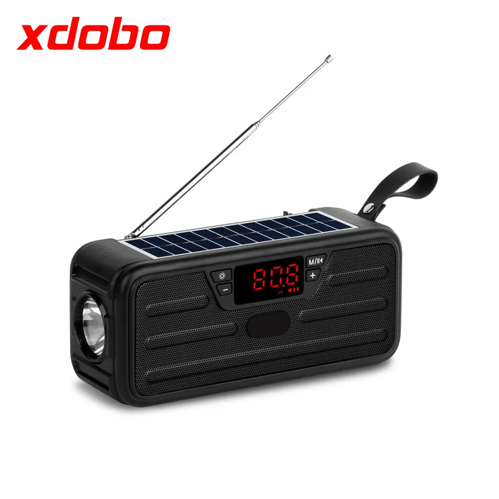 Портативный FM-радиоприемник XDOBO L15, Bluetooth-колонки, внешний аккумулятор с солнечной батареей для сотового телефона, стерео-динамик с поддержк...
Портативный FM-радиоприемник XDOBO L15, Bluetooth-колонки, внешний аккумулятор с солнечной батареей для сотового телефона, стерео-динамик с поддержк...