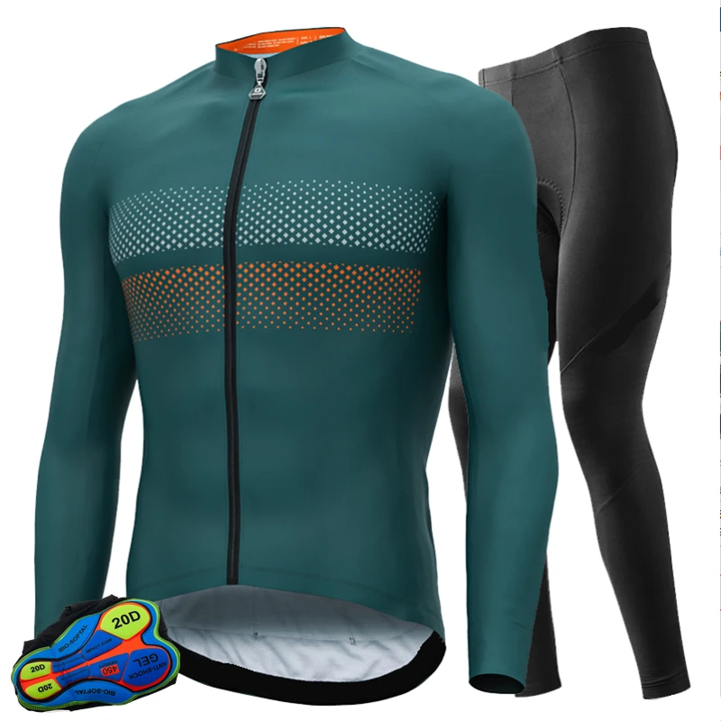 2022 Winter Thermal Fleece Cycling Clothes Men Long Sleeve Jersey Suit Outdoor Riding Bike MTB Clothing Bib Pants Set
2022 Winter Thermal Fleece Cycling Clothes Men Long Sleeve Jersey Suit Outdoor Riding Bike MTB Clothing Bib Pants Set