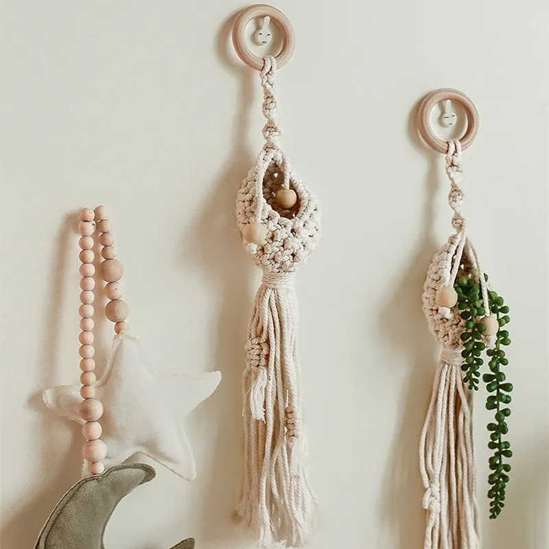 Tassel Tapestry Hand-woven Wall Hanging Flower Pot Home Boho Pendant Creative Net Pocket Decorative Nordic Cutie Gardening Decor
Tassel Tapestry Hand-woven Wall Hanging Flower Pot Home Boho Pendant Creative Net Pocket Decorative Nordic Cutie Gardening Decor