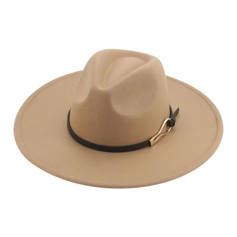 Hats for Women Fedoras Hat Felted Hats for Men Solid Wide Brim 9.5cm Solid Fedora Hat Belt Formal Luxury Women Hat Chapeau Femme
Hats for Women Fedoras Hat Felted Hats for Men Solid Wide Brim 9.5cm Solid Fedora Hat Belt Formal Luxury Women Hat Chapeau Femme
