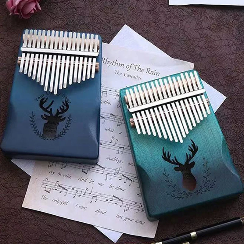 Portable Bull Kalimba 17 Keys Finger Piano High Quality Wood Mahogany Mbira Creative Music Box Gifts For Beginner Kid Girlfriend
Portable Bull Kalimba 17 Keys Finger Piano High Quality Wood Mahogany Mbira Creative Music Box Gifts For Beginner Kid Girlfriend