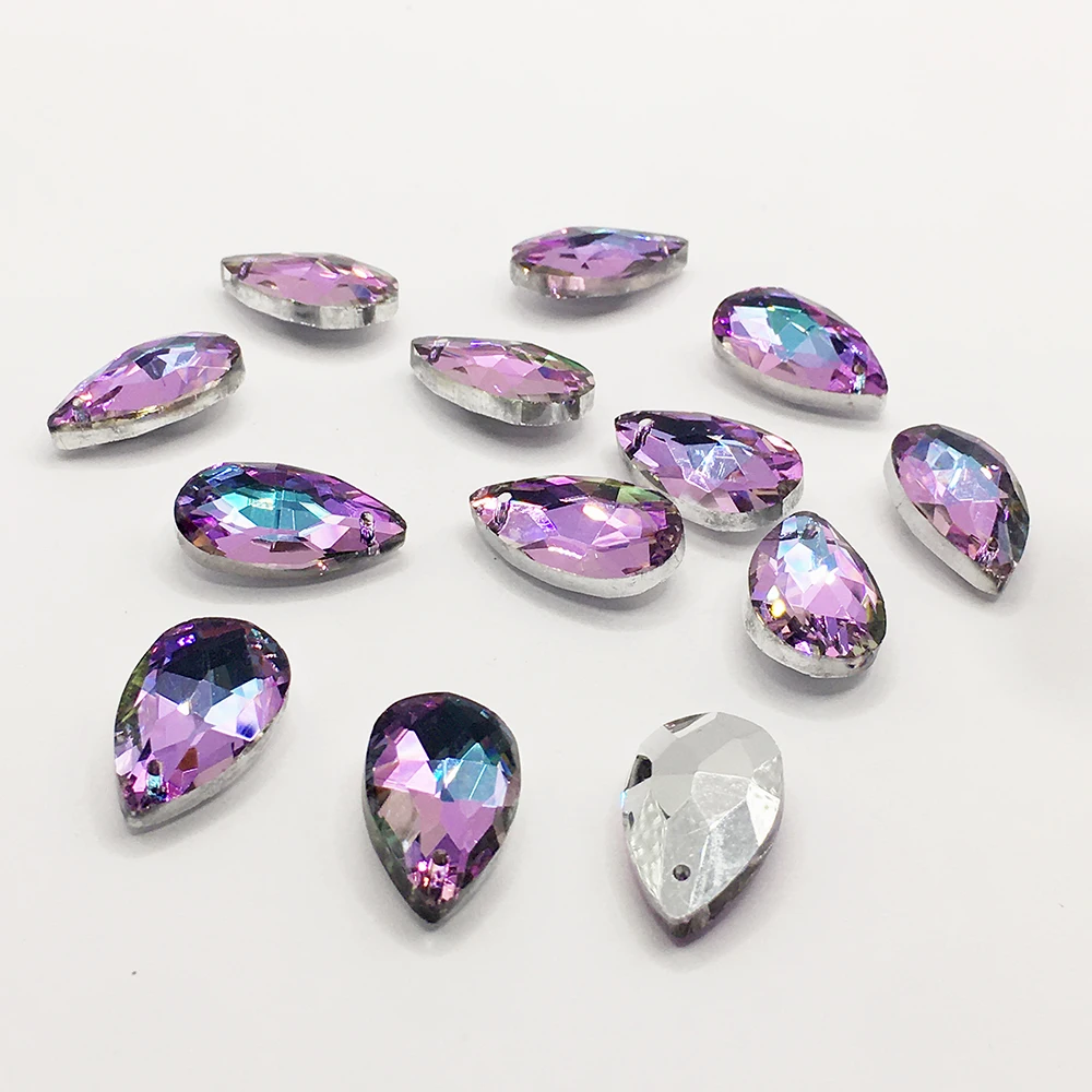 20Pcs 13x22mm Glass Drop Beads Crystal Teardrop Pendant For DIY Making Women's Charm Earing Jewelry Accessories
20Pcs 13x22mm Glass Drop Beads Crystal Teardrop Pendant For DIY Making Women's Charm Earing Jewelry Accessories