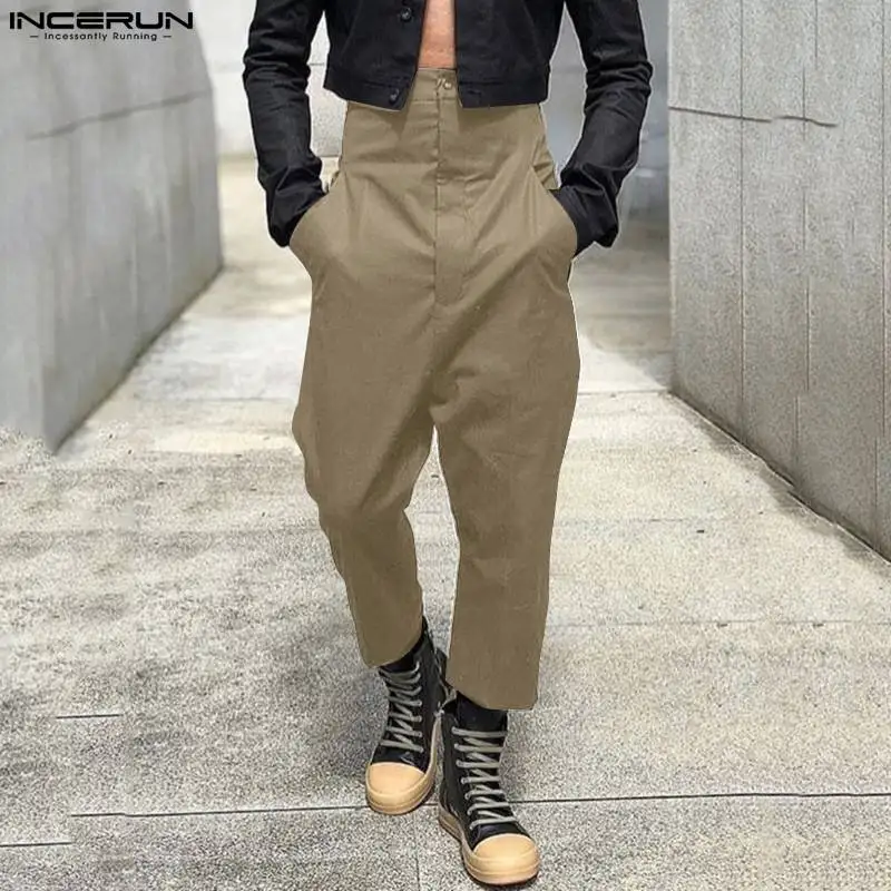 American Style New Men's High Waist Well Fitting Pantalons Casual Streetwear Male Solid Comfortable Trousers S-5XL INCERUN 2023
American Style New Men's High Waist Well Fitting Pantalons Casual Streetwear Male Solid Comfortable Trousers S-5XL INCERUN 2023