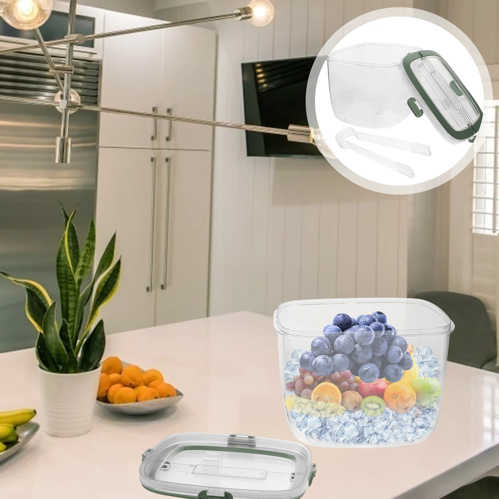 Portable Ice Bucket Beverage Buckets Parties Refrigerator Containers Bar Supply Cooling Tong Beer Chiller Bottle Holder
Portable Ice Bucket Beverage Buckets Parties Refrigerator Containers Bar Supply Cooling Tong Beer Chiller Bottle Holder