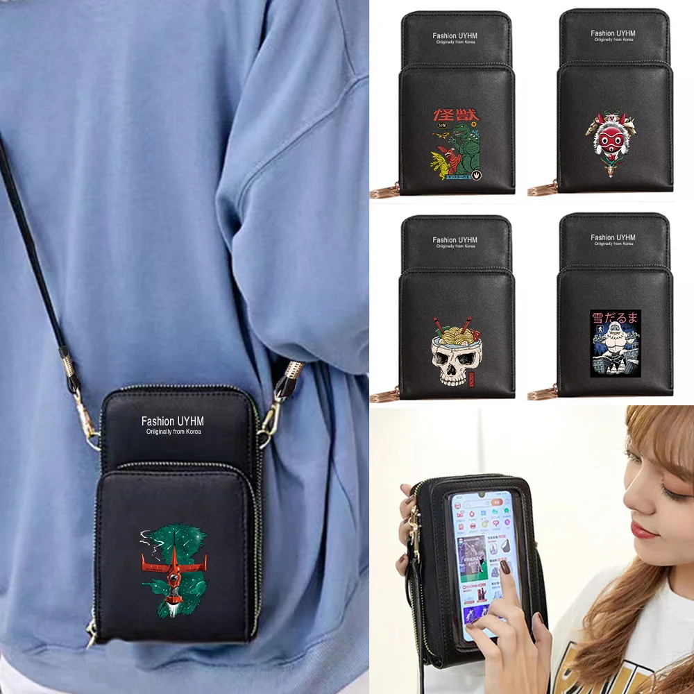 Mobile Phone Bag Touch Screen Universal for IPhone Xiaomi Huawei Samsung Cell Cover Case Waterproof Shoulder Bags Anime Printed
Mobile Phone Bag Touch Screen Universal for IPhone Xiaomi Huawei Samsung Cell Cover Case Waterproof Shoulder Bags Anime Printed