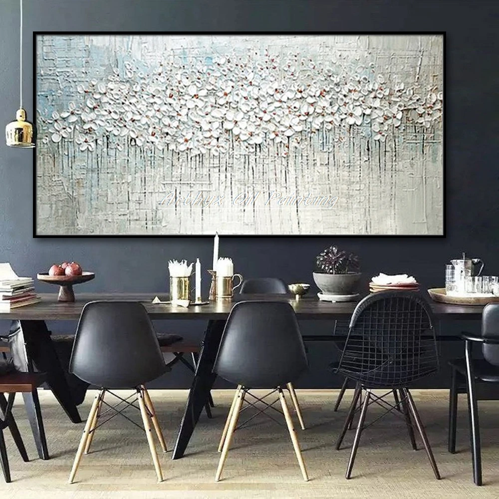 Arthyx Pop Art Hand Painted Thick Thick Texture Flower Oil Painting on Canvas Abstract Wall Painting Living Room Home Wall Decor
Arthyx Pop Art Hand Painted Thick Thick Texture Flower Oil Painting on Canvas Abstract Wall Painting Living Room Home Wall Decor