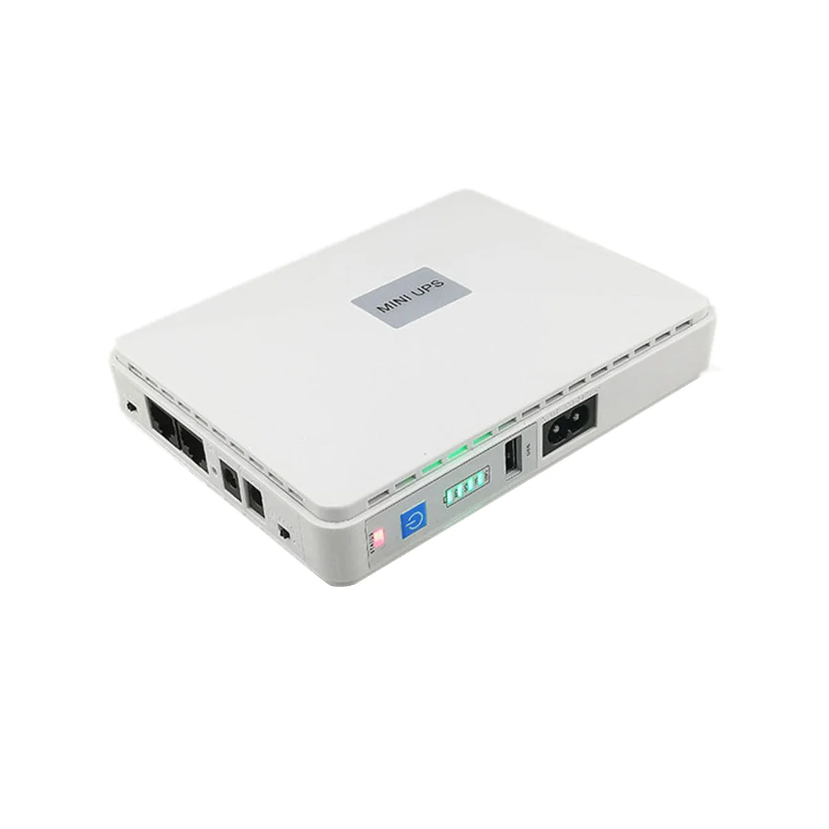 

5V 9V 12V Uninterruptible Power Supply Mini UPS POE 15V 24V Battery Backup 8800MAh for WiFi Router CCTV(EU Plug)