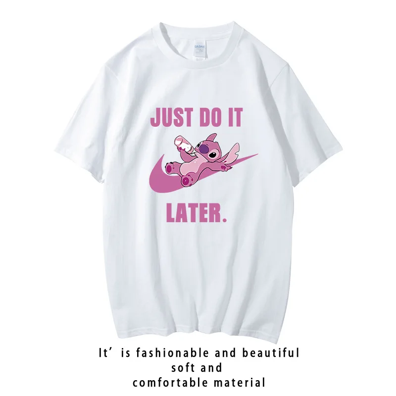 Spoof Stitch Short-sleeved Women's T-shirt Funny All-match Short-sleeved Top Disney Tops for Women Y2k Tops
Spoof Stitch Short-sleeved Women's T-shirt Funny All-match Short-sleeved Top Disney Tops for Women Y2k Tops