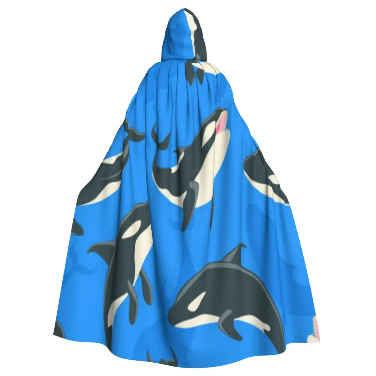 Unisex Adult Orca Whale Sea Predatory Fish Cloak with Hood Long Witch Costume Cosplay
Unisex Adult Orca Whale Sea Predatory Fish Cloak with Hood Long Witch Costume Cosplay