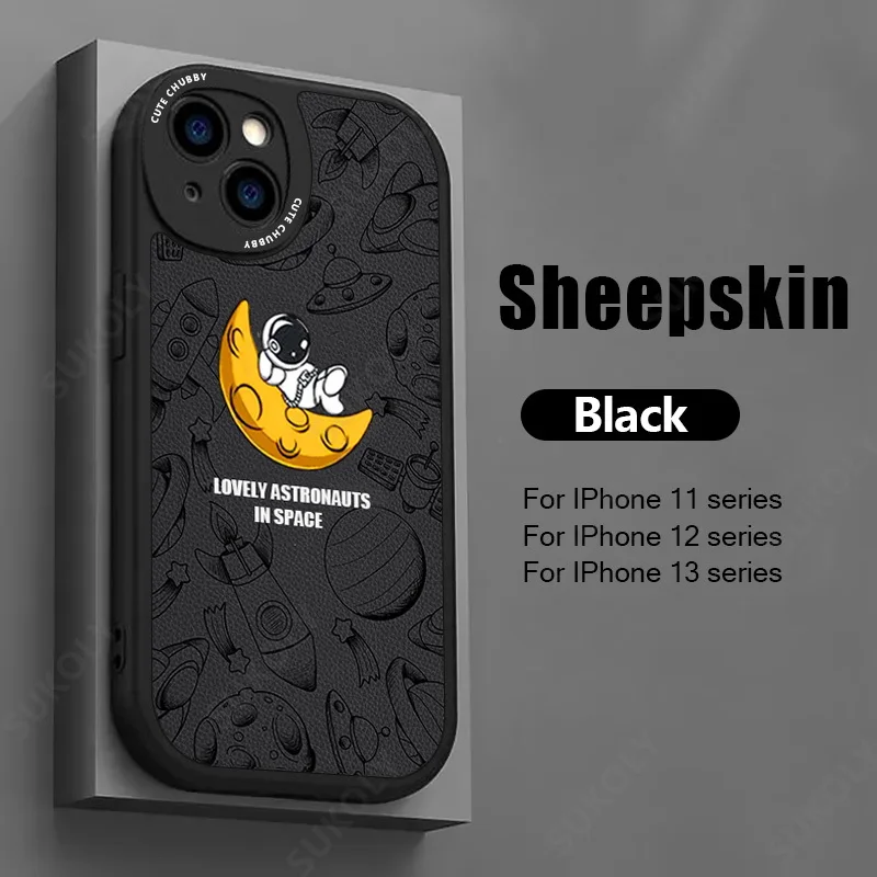 Luxury Cute Astronaut Leather Silicone Case For iPhone 13 Pro Max iPhone 12 iPhone 11 Pro Max Shockproof Bumper Soft Cover Coque
Luxury Cute Astronaut Leather Silicone Case For iPhone 13 Pro Max iPhone 12 iPhone 11 Pro Max Shockproof Bumper Soft Cover Coque