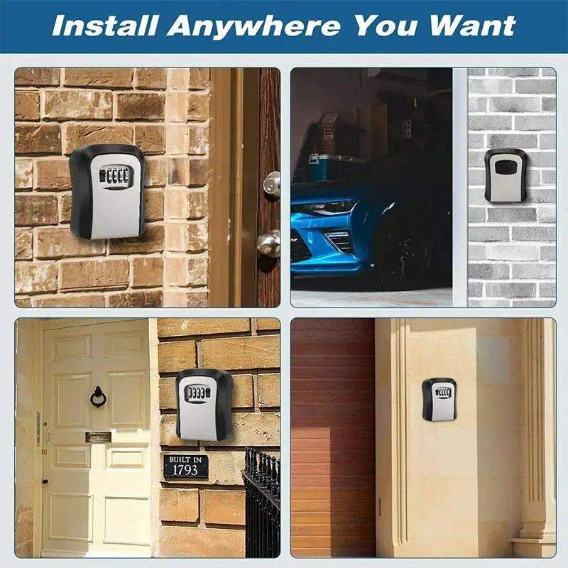 Password Key Box Key Box Password Lock Door Cat Eye Metal Outdoor Wall-mounted Anti-theft Lock Box For Home Indoor Security
Password Key Box Key Box Password Lock Door Cat Eye Metal Outdoor Wall-mounted Anti-theft Lock Box For Home Indoor Security