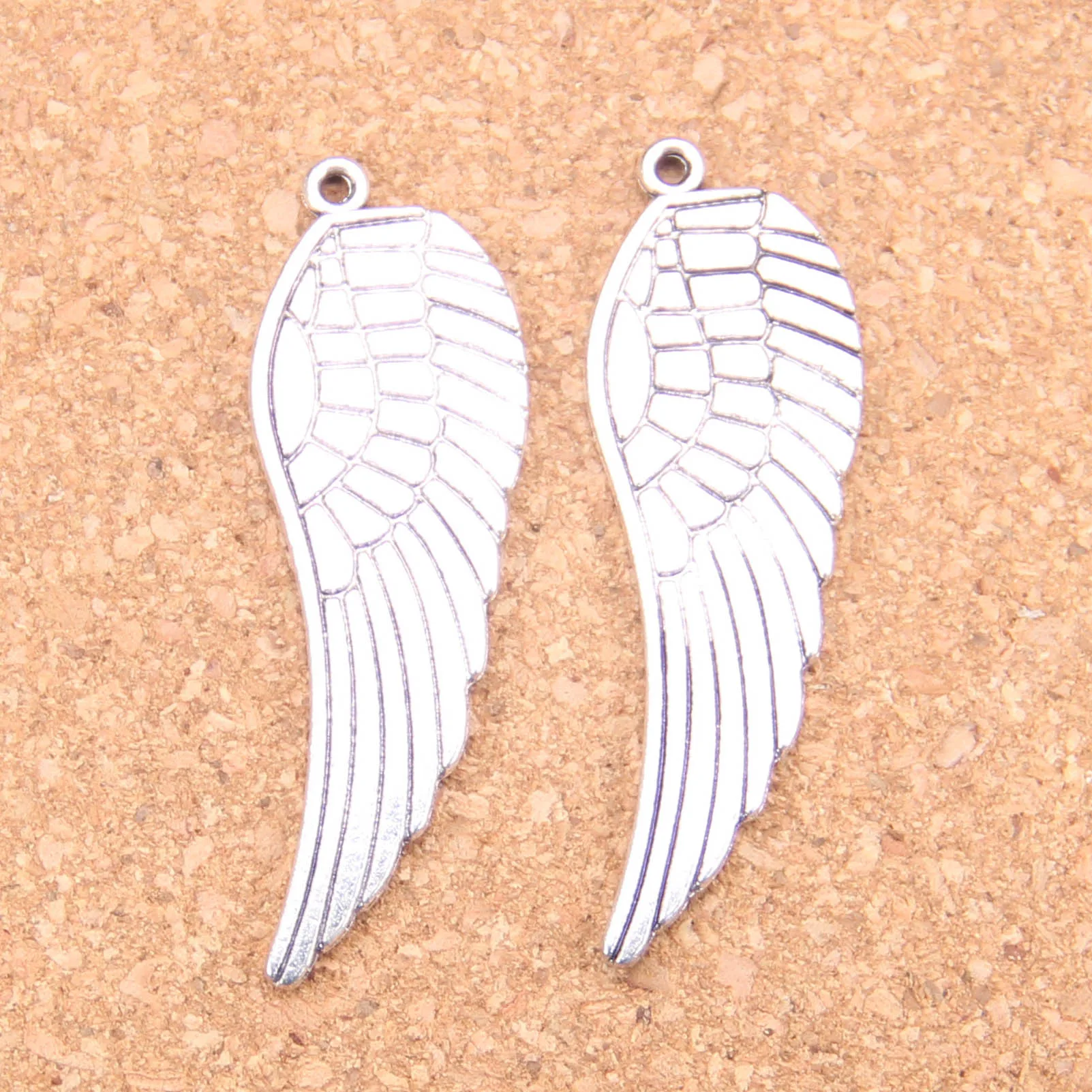 26pcs Charms angel wings 47x15mm Antique Pendants,Vintage Tibetan Silver Jewelry,DIY for bracelet necklace
26pcs Charms angel wings 47x15mm Antique Pendants,Vintage Tibetan Silver Jewelry,DIY for bracelet necklace