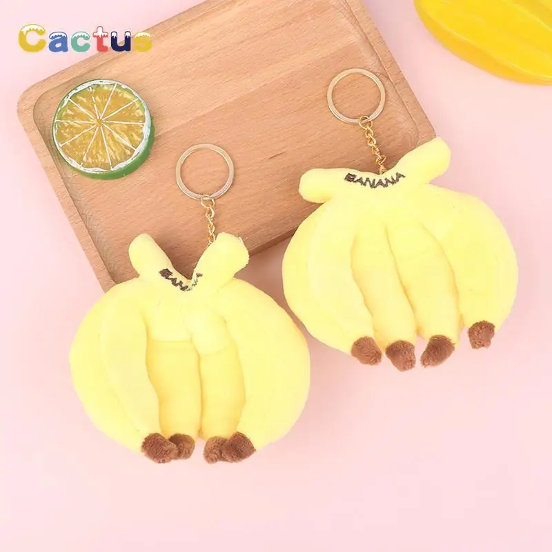 Creative Cartoon Banana Plush Keychain Kids Bag Ornaments Pendant Car Keyring Jewelry Trinkets Birthday Gifts 
Creative Cartoon Banana Plush Keychain Kids Bag Ornaments Pendant Car Keyring Jewelry Trinkets Birthday Gifts