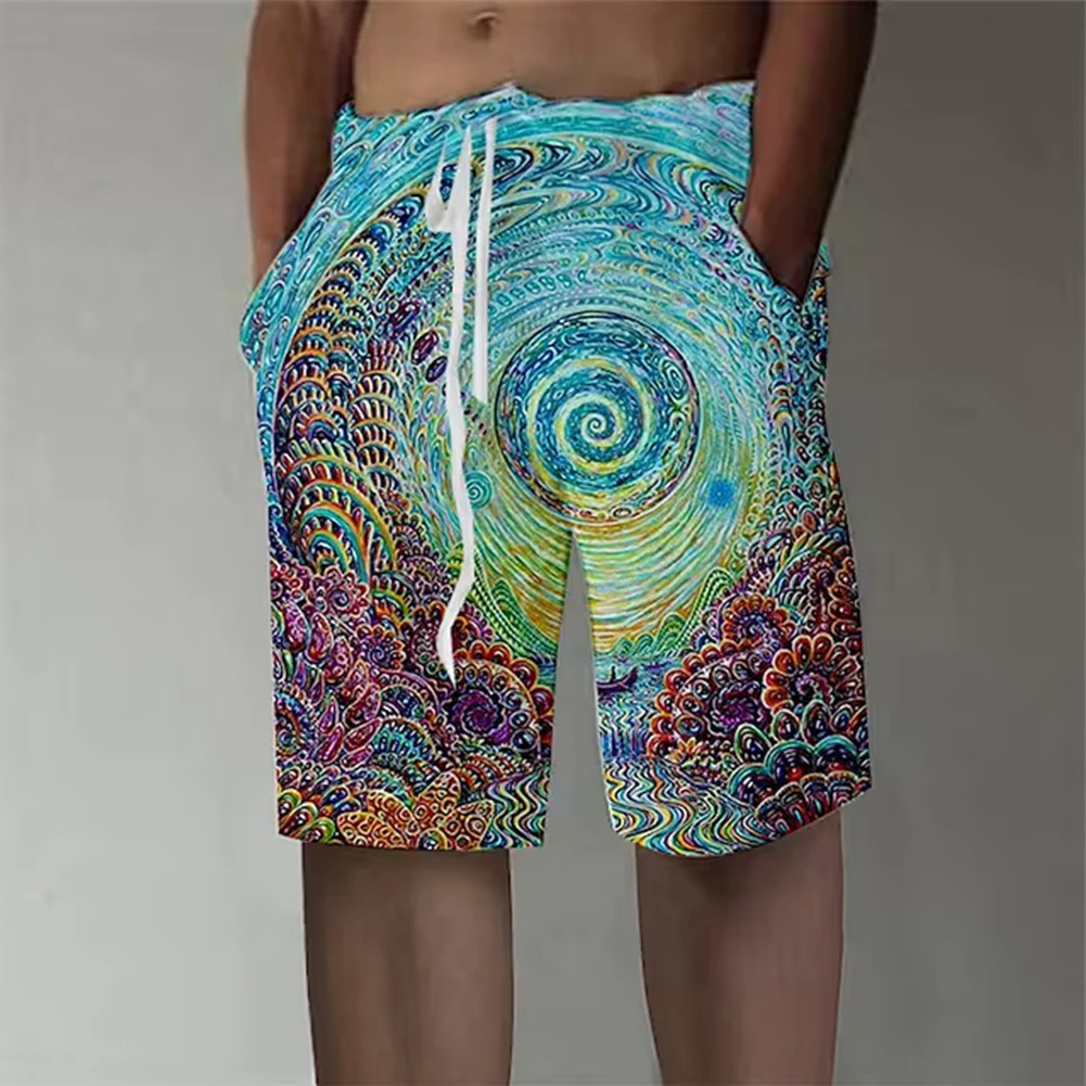 Mens Casual Tie-dyed Printed Shorts Elasticated Waist Beachwear Sport Summer Pants Half Trousers Quick-Drying Trunks
Mens Casual Tie-dyed Printed Shorts Elasticated Waist Beachwear Sport Summer Pants Half Trousers Quick-Drying Trunks