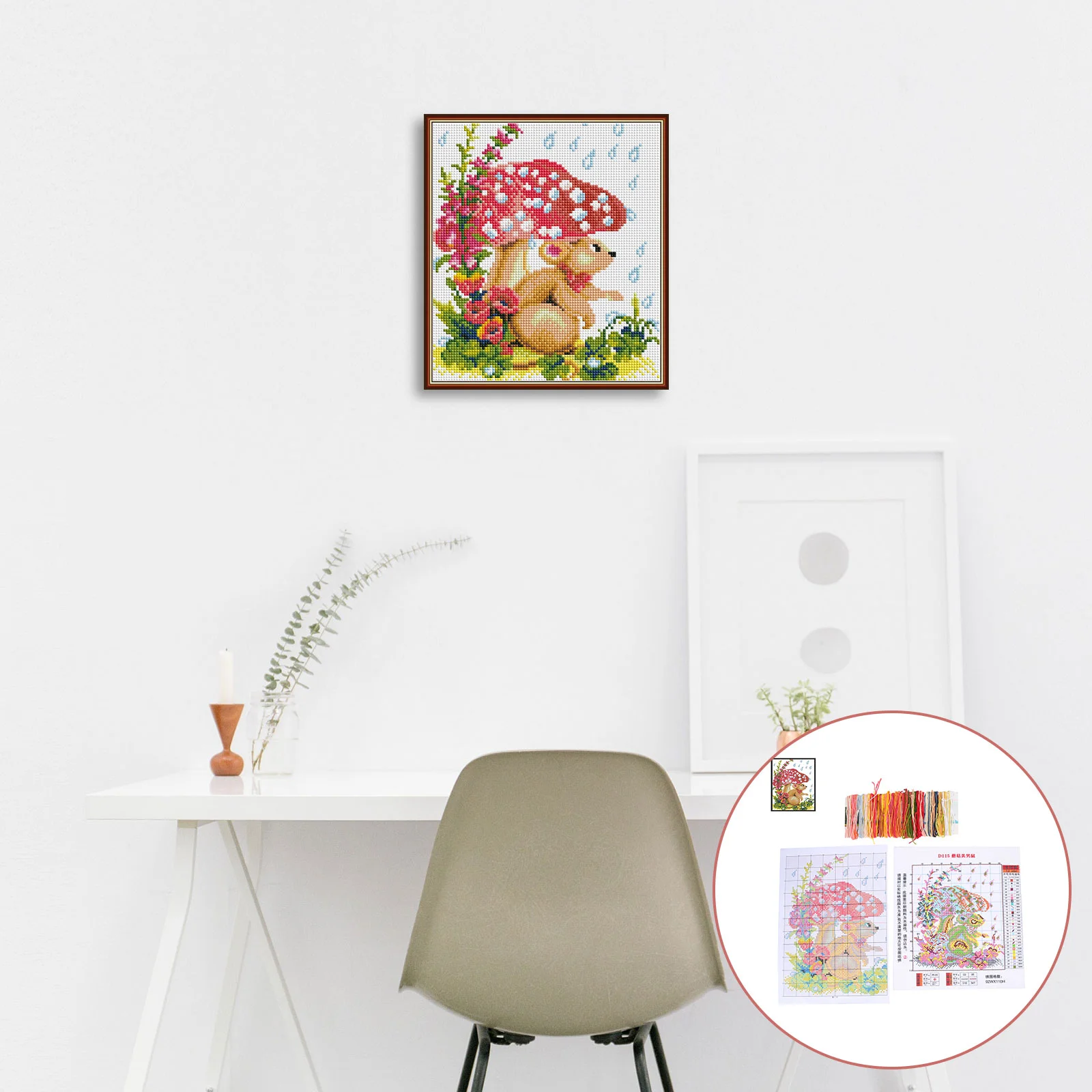 Embroidery Kits Hoop Crossneedlepoint Starter Kit Sewing Craft Floss Household Handcrafted Supplies Circle Beginner Rings Holder
Embroidery Kits Hoop Crossneedlepoint Starter Kit Sewing Craft Floss Household Handcrafted Supplies Circle Beginner Rings Holder