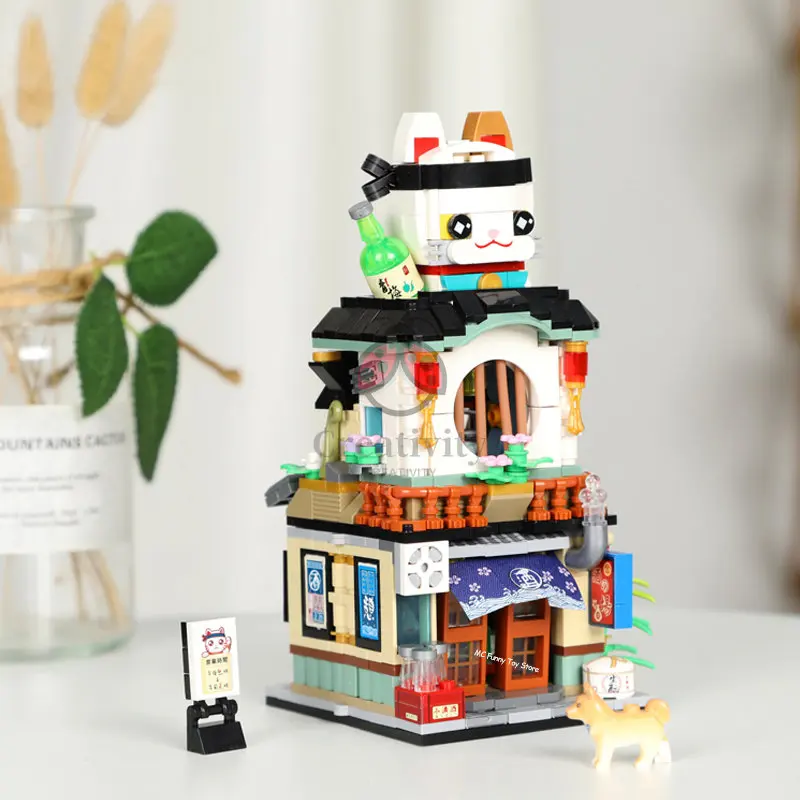 LOZ City Street View Series Takoyaki Ice Cream Seafood Izakaya Shop Architectural Model MINI Building Block Decoration Gift
LOZ City Street View Series Takoyaki Ice Cream Seafood Izakaya Shop Architectural Model MINI Building Block Decoration Gift
