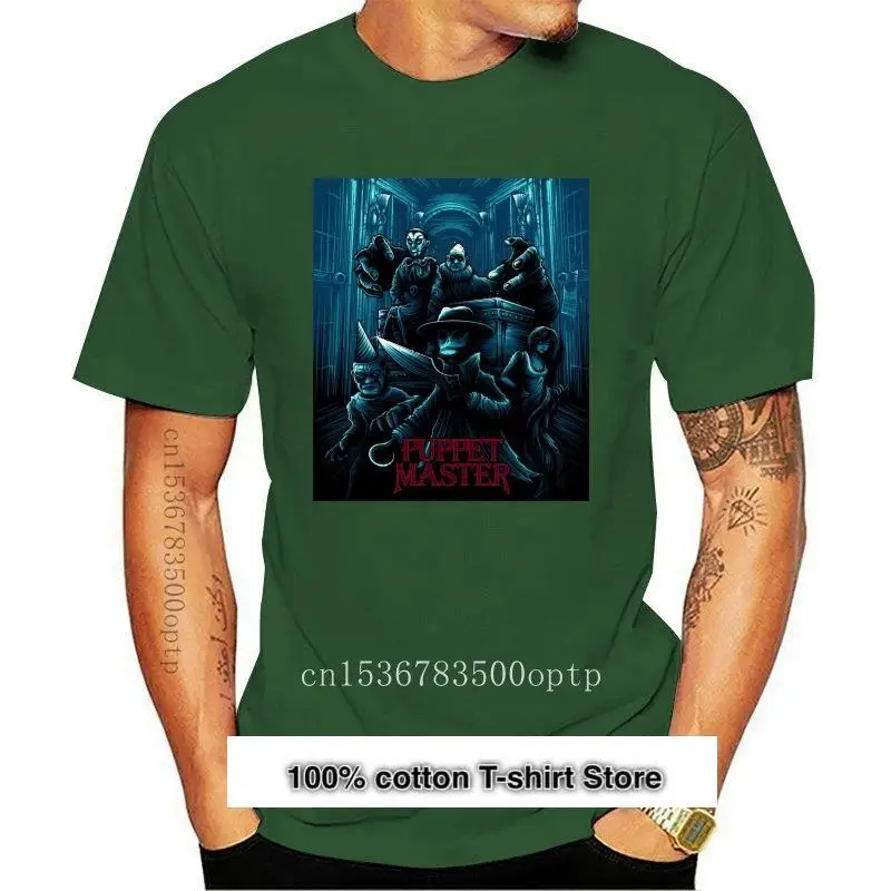 Camiseta Vintage para hombre, camisa de Arte de Horror, títere maestro, película, novedad
Camiseta Vintage para hombre, camisa de Arte de Horror, títere maestro, película, novedad