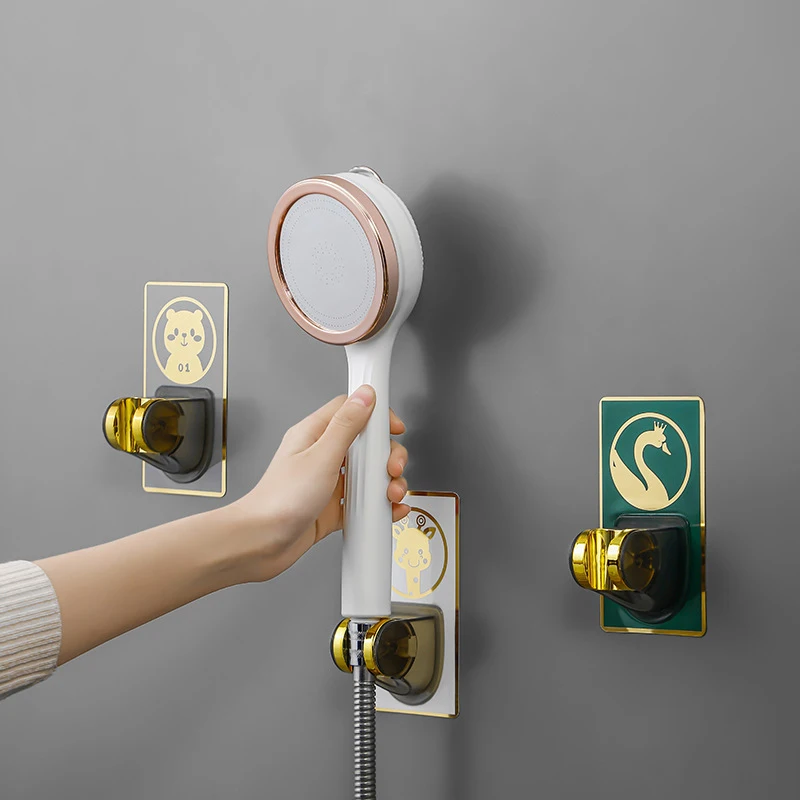 Shower Head Holder Strong Adhesive Adjustable Handheld Shower Wand Holder No Drilling Wall Mount Bracket
Shower Head Holder Strong Adhesive Adjustable Handheld Shower Wand Holder No Drilling Wall Mount Bracket