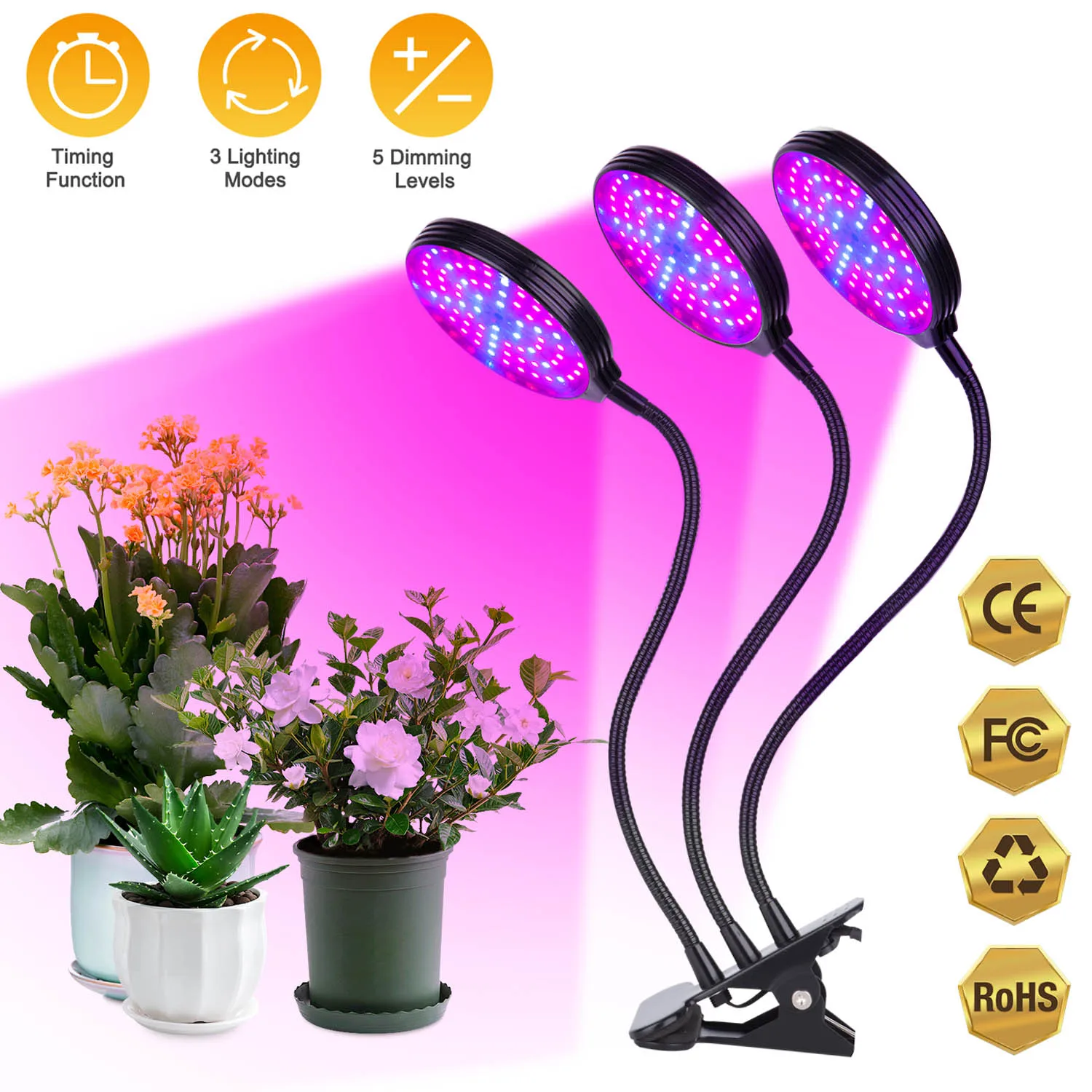 Full Spectrum LED Grow Light USB Phyto Lamp Fitolamp with Control Phytolamp for Plant Seedlings Flower Home Tent Growth Lighting
Full Spectrum LED Grow Light USB Phyto Lamp Fitolamp with Control Phytolamp for Plant Seedlings Flower Home Tent Growth Lighting