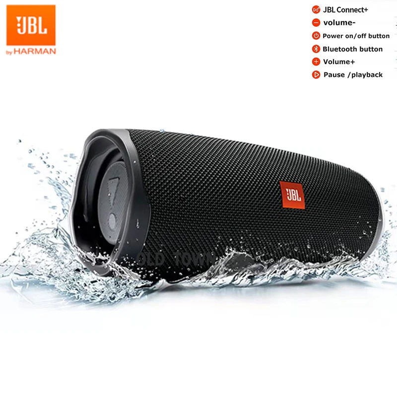 JBL Charge 4 Portable Bluetooth-compatible Wireless Audio Outdoor Speaker Waterproof Outdoor Music Hifi Sound Deep Bass Speaker
JBL Charge 4 Portable Bluetooth-compatible Wireless Audio Outdoor Speaker Waterproof Outdoor Music Hifi Sound Deep Bass Speaker