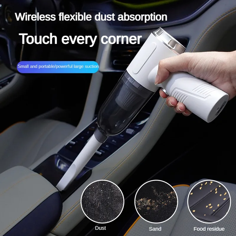 Car Mounted Suction Blowing and Suction 3-in-one Handheld High-Power Home and Car Dual Purpose Wireless Vacuum Cleaner
Car Mounted Suction Blowing and Suction 3-in-one Handheld High-Power Home and Car Dual Purpose Wireless Vacuum Cleaner
