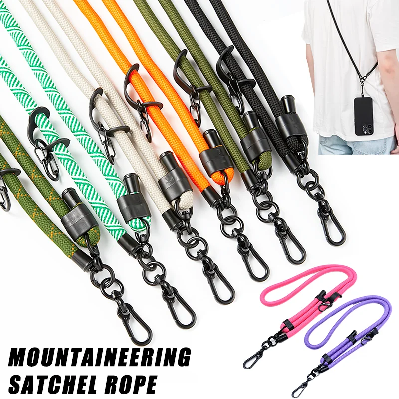 10MM Phone Lanyard Adjustable Outdoor Universal Crossbody Shoulder Card Neck Cord Clip Hang Anti-lost thick string Wrist Strap
10MM Phone Lanyard Adjustable Outdoor Universal Crossbody Shoulder Card Neck Cord Clip Hang Anti-lost thick string Wrist Strap