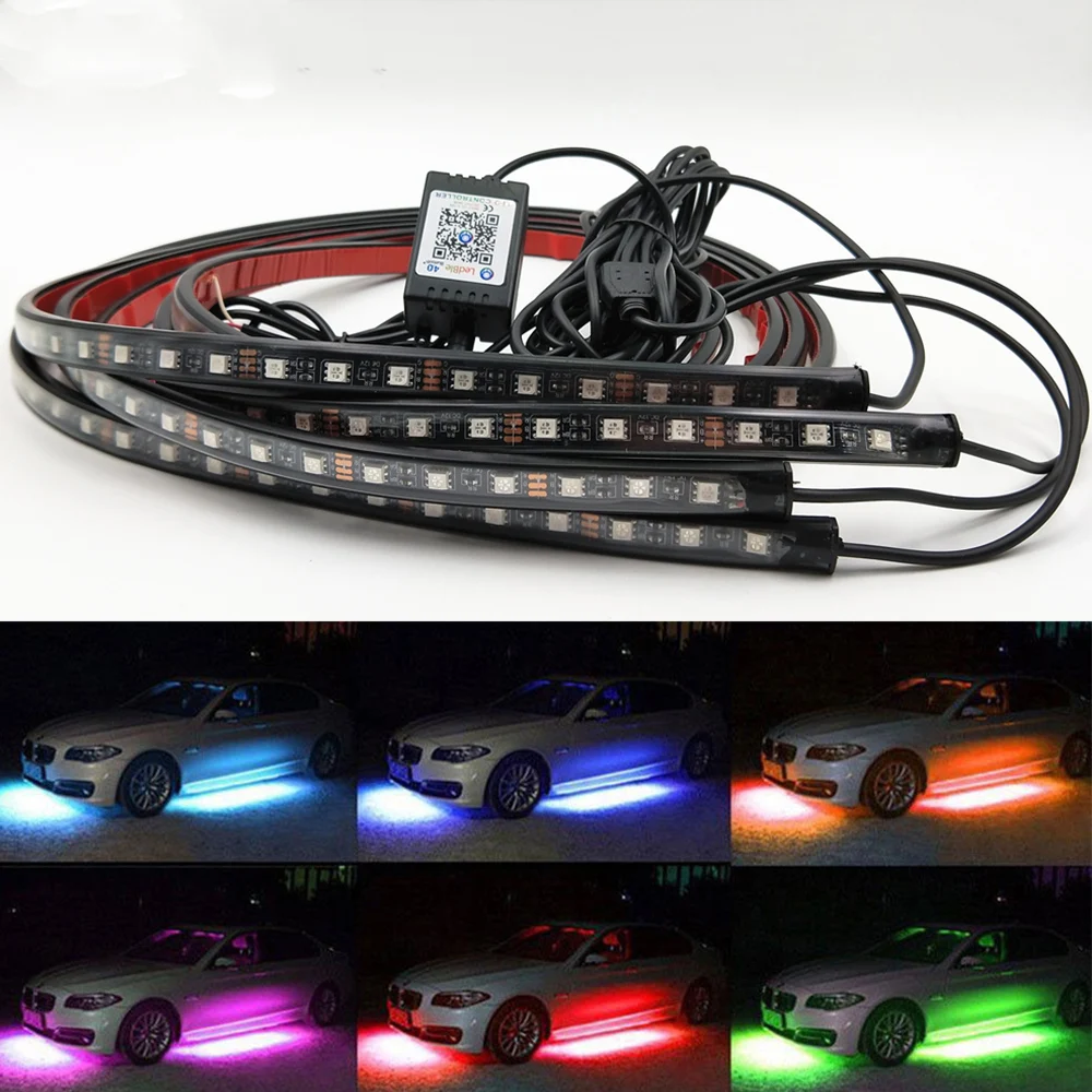 Светодиодная лента RGB под автомобиль, неоновая лампа для нижнего корпуса, с управлением через приложение, 60, 90 см, водонепроницаемая, для ста...
Светодиодная лента RGB под автомобиль, неоновая лампа для нижнего корпуса, с управлением через приложение, 60, 90 см, водонепроницаемая, для ста...