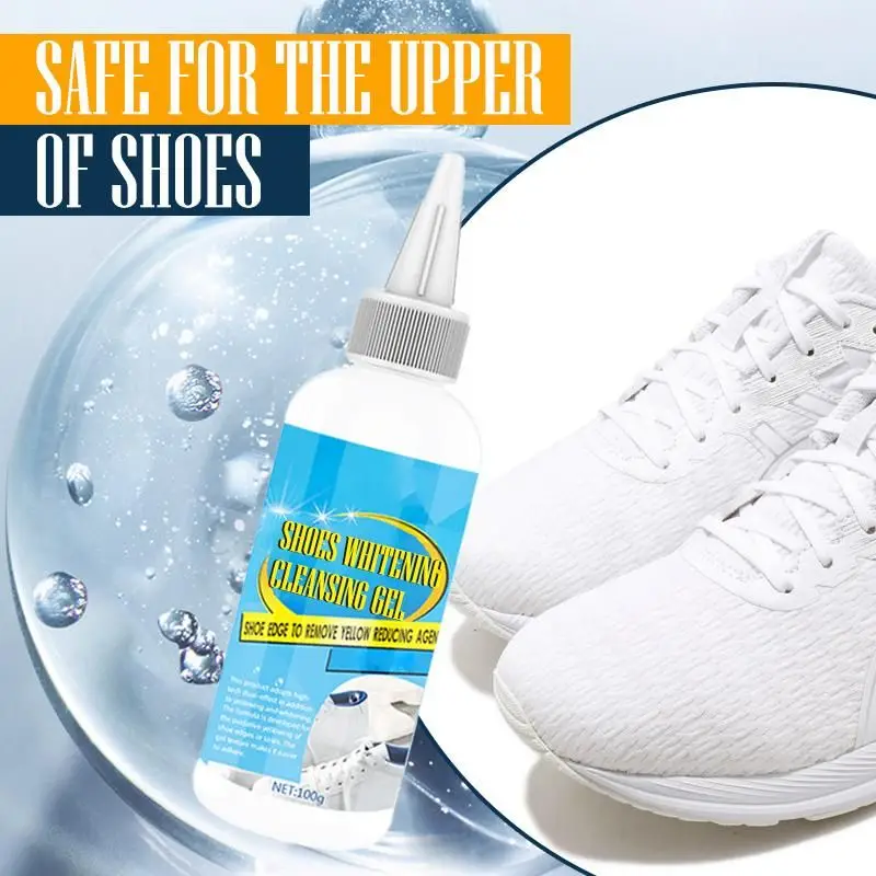 White Shoes Cleaner Shoes Whitening Cleansing Gel For Shoe Brush Shoe Sneakers Shoes Cleaner With Tape Cleansing Washing Tool
White Shoes Cleaner Shoes Whitening Cleansing Gel For Shoe Brush Shoe Sneakers Shoes Cleaner With Tape Cleansing Washing Tool