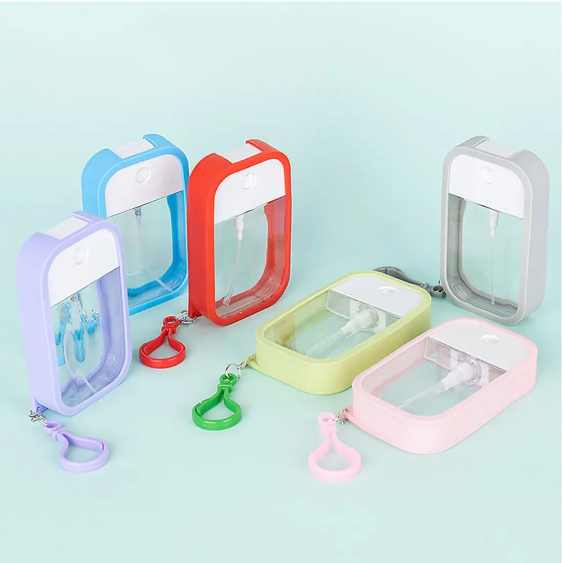 45ml Travel portable press silicone hook perfume alcohol rehydration bottle toner spray sub-pack empty bottle card spray bottle
45ml Travel portable press silicone hook perfume alcohol rehydration bottle toner spray sub-pack empty bottle card spray bottle