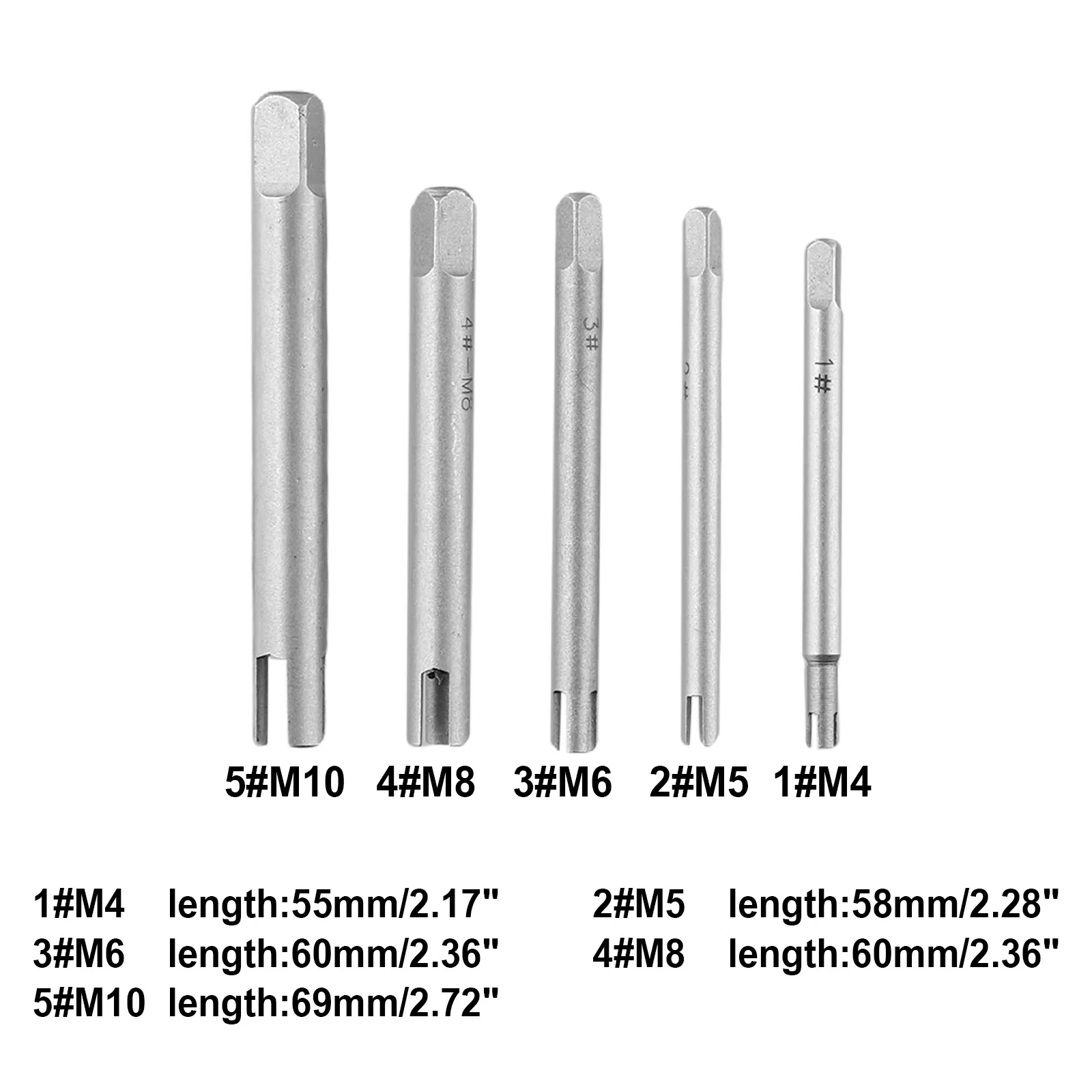 Tool Parts Broken Tap Extractor M5 M8 Tool Parts Drill Bits For Broken Tap Extractor Remover Tools Accessories
Tool Parts Broken Tap Extractor M5 M8 Tool Parts Drill Bits For Broken Tap Extractor Remover Tools Accessories