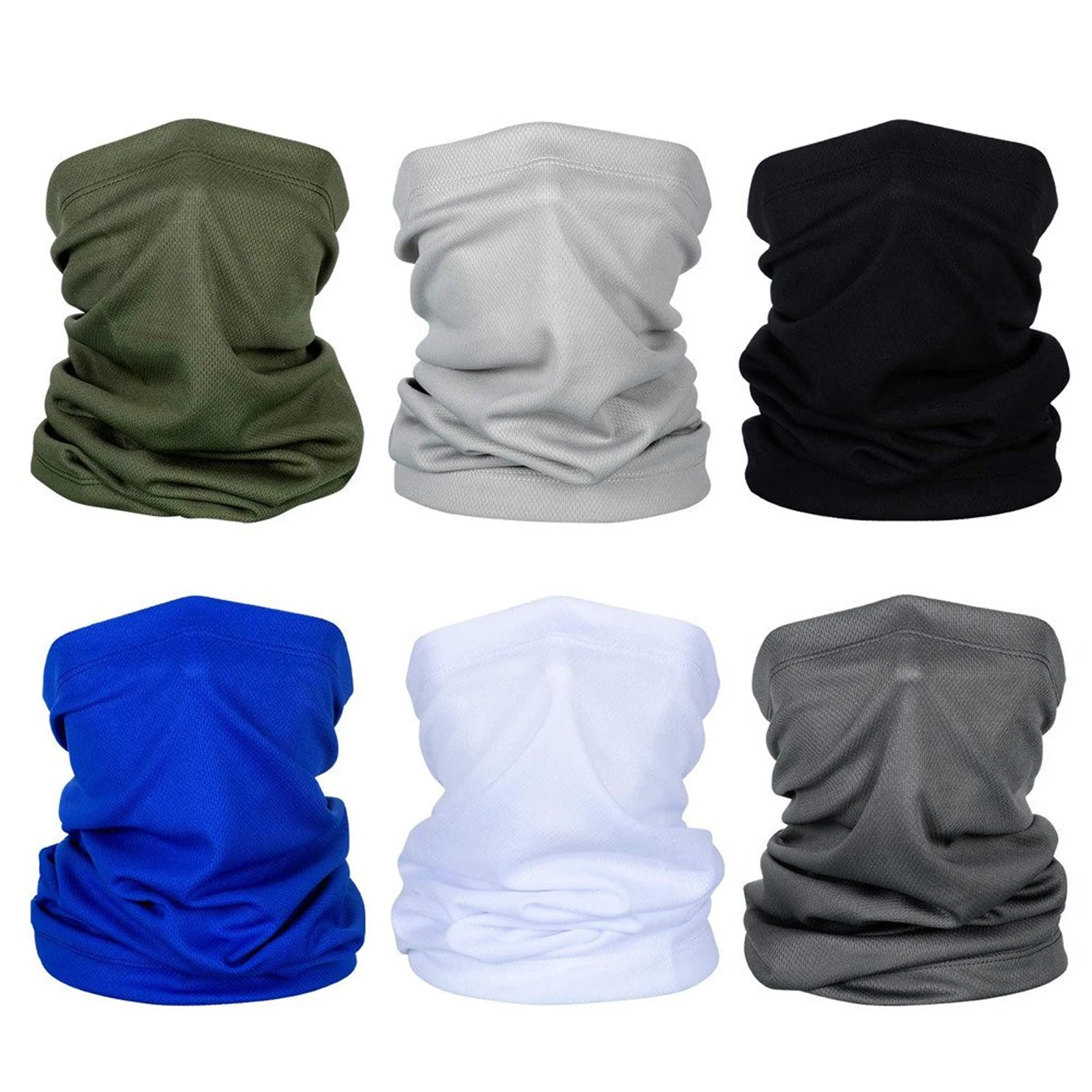 6pcs Headwear Bandana Neck Gaiter Outdoor Sports Snood Cycling Balaclava Headband Scarf Washable Face Cover Multifunctional
6pcs Headwear Bandana Neck Gaiter Outdoor Sports Snood Cycling Balaclava Headband Scarf Washable Face Cover Multifunctional