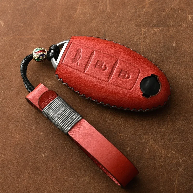 Genuine Leather Car Remote Key Cover Case For infiniti FX35 FX37 FX50 G25 G35 G37 JX35 M35 M37 M45 Q70
Genuine Leather Car Remote Key Cover Case For infiniti FX35 FX37 FX50 G25 G35 G37 JX35 M35 M37 M45 Q70