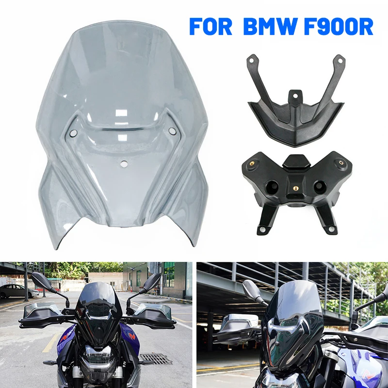 Fit For BMW F900R 2020 - 2021 Motorcycle Windscreens Windshield Deflectors + Bracket F900 F 900 R
Fit For BMW F900R 2020 - 2021 Motorcycle Windscreens Windshield Deflectors + Bracket F900 F 900 R