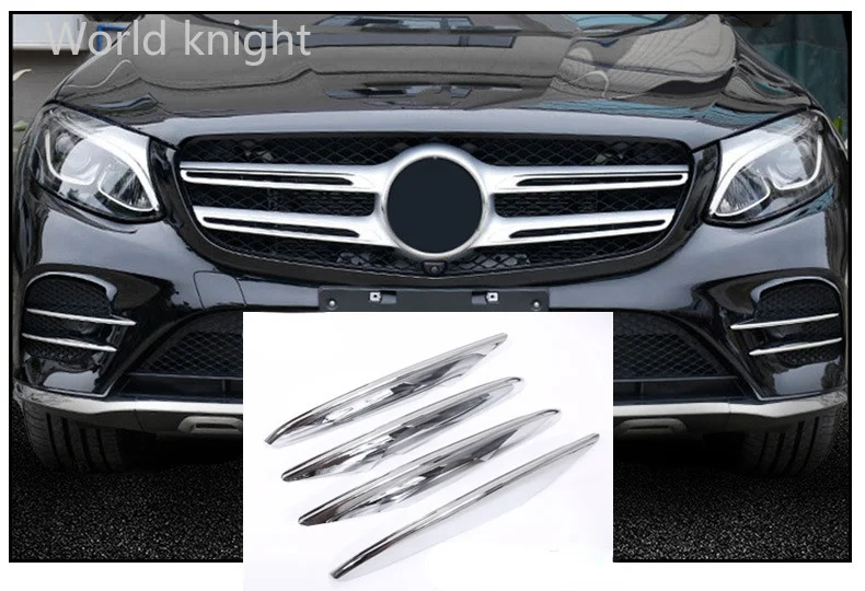 Car ABS Chrome Air Intake Grille Strips Trim Accessories 4Pcs Carbon Fiber For Mercedes Benz GLC Class X253 2017 2018
Car ABS Chrome Air Intake Grille Strips Trim Accessories 4Pcs Carbon Fiber For Mercedes Benz GLC Class X253 2017 2018